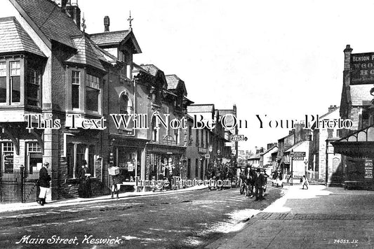 CU 644 - Main Street, Keswick, Cumberland, Cumbria