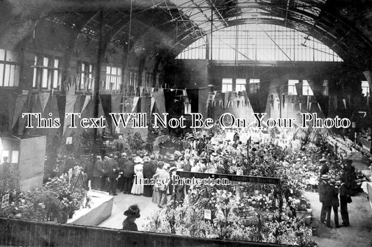 CU 646 - Carlisle Market Flower Festival, Cumberland, Cumbria c1910