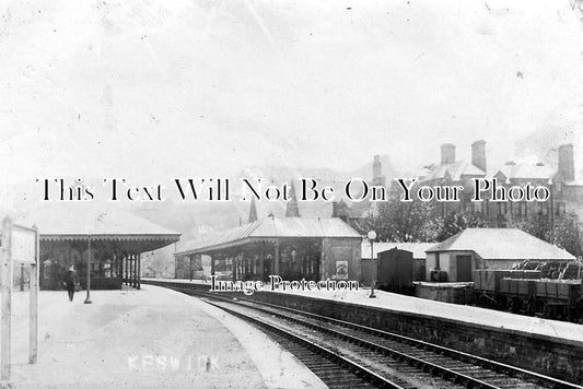 CU 65 - Keswick Railway Station, Cumbria, Cumberland c1908