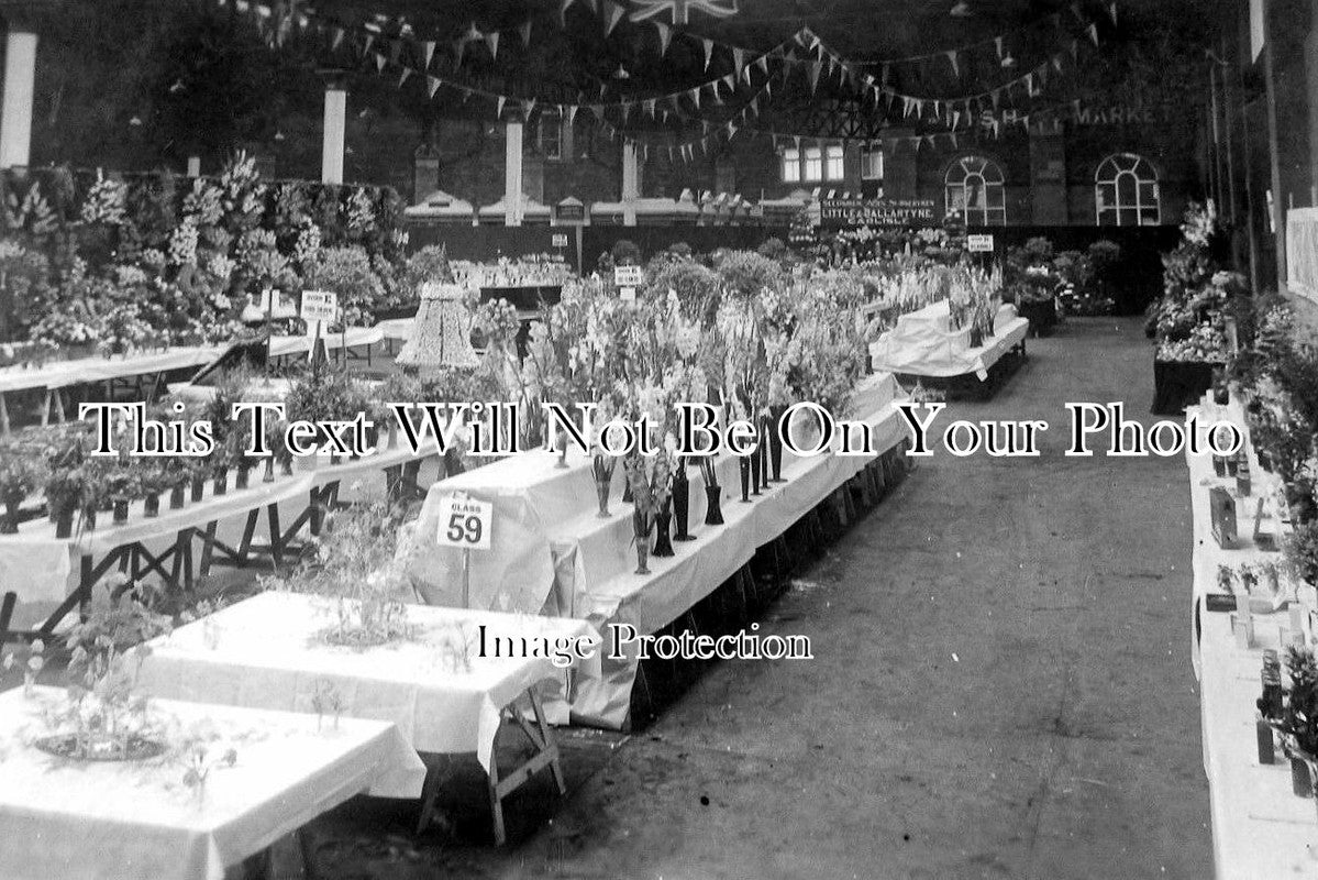 CU 663 - Carlisle Market Flower Show, Cumberland, Cumbria