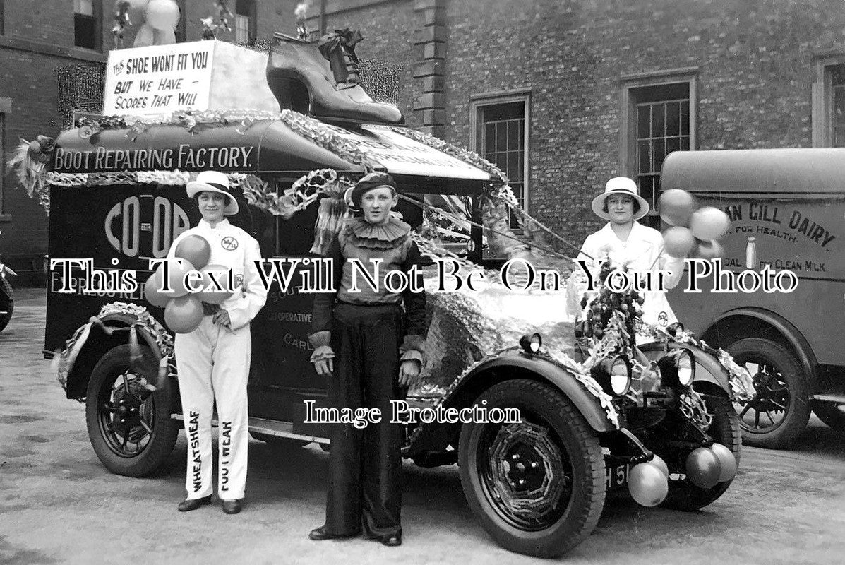 CU 664 - Carlisle Co-Operative Boot Repairing Factory Van, Cumberland, Cumbria