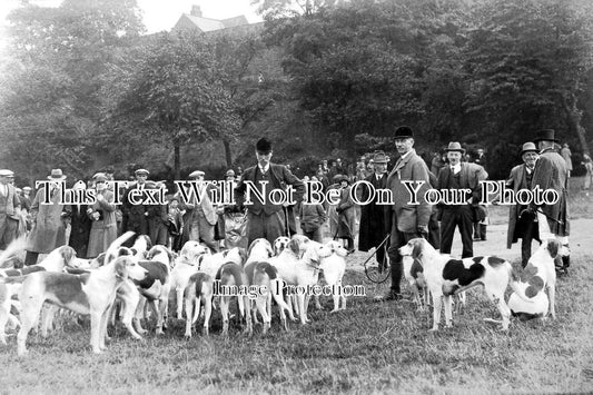 CU 671 - Blencathra Fox Hounds At Bitts Park, Carlisle, Cumberland, Cumbria c1928