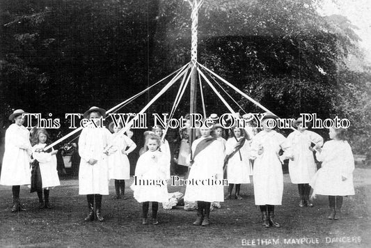 CU 689 - Beetham Maypole Dancers, Cumberland, Cumbria