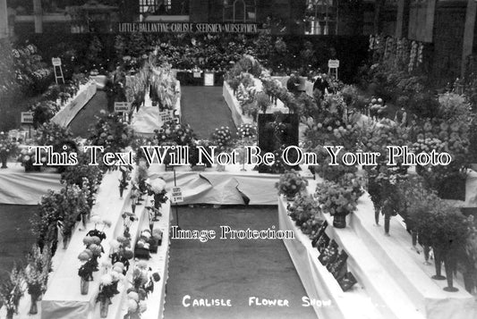 CU 698 - Carlisle Flower Show, Cumberland, Cumbria 1937