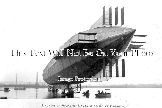 CU 721 - Vickers Naval Airship, Barrow In Furness, Cumberland, Cumbria