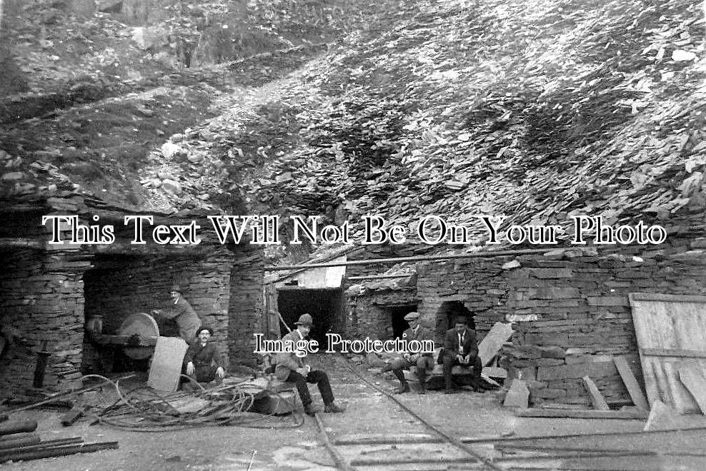 CU 734 - Old Man Slate Quarry, Coniston, Lake District, Cumberland, Cumbria