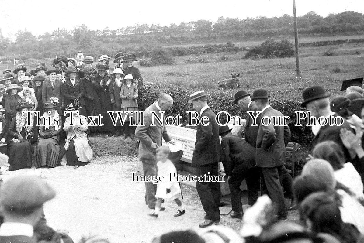 CU 766 - The Dedication Of The Mooreville Trough Carlisle, Cumbria