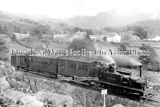 CU 767 - Ravenglass & Eskdale Railway 3ft Gauge, Cumbria c1905