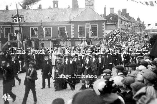 CU 781 - 1911 Coronation Celebrations, Carlisle, Cumbria