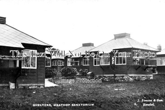 CU 947 - Shelters, Meathop Sanatorium, Cumbria