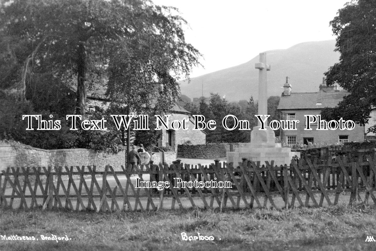 CU 987 - Barbon War Memorial, Cumbria