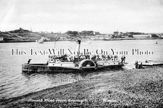DE 1004 - Mount Wise From Cremyll, Plymouth, Devon c1910