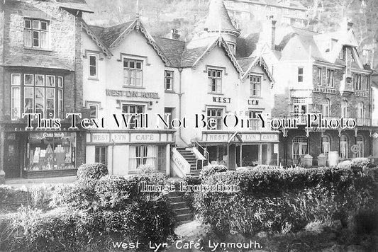 DE 1018 - West Lyn Caf���, Lynmouth, Devon
