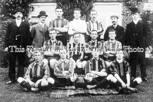 DE 1043 - Ashburton Football Team, Dartmoor, Devon 1905-06