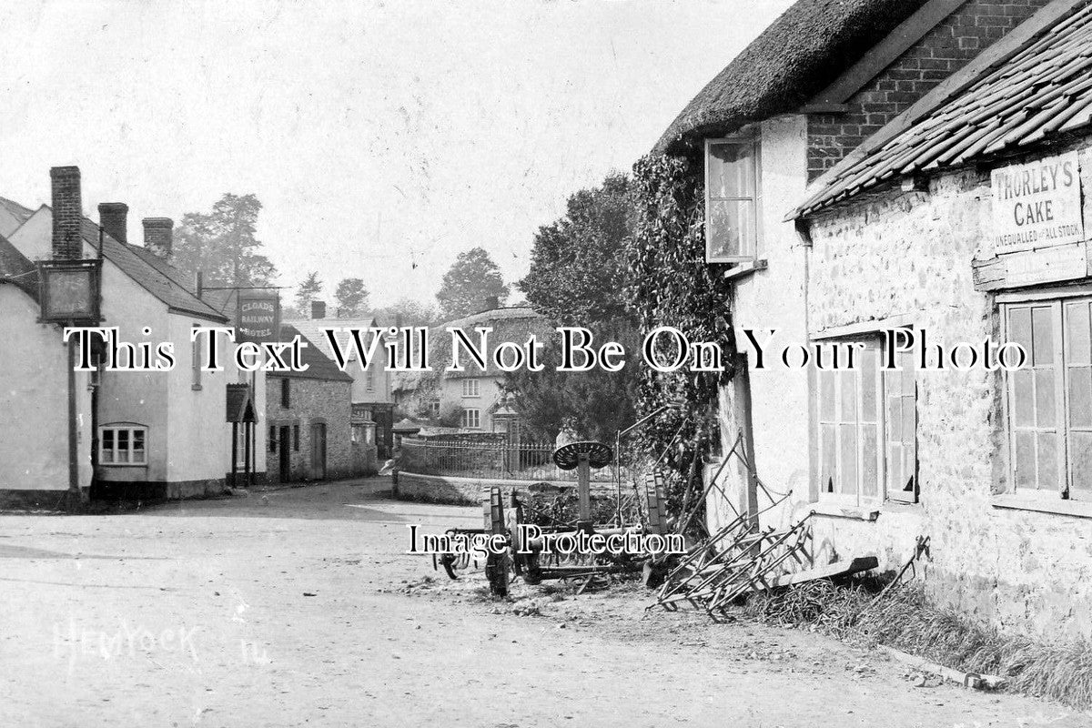 DE 1057 - Hemyock, Devon c1911