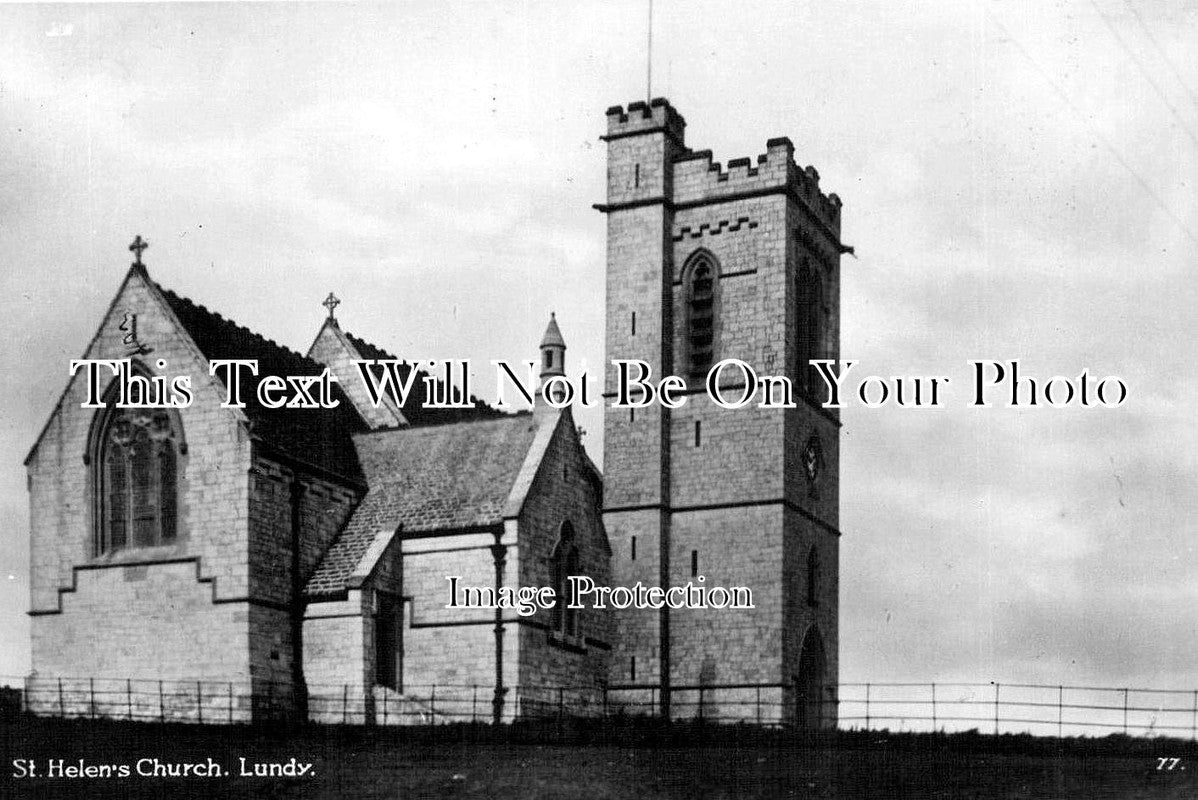 DE 1083 - St Helens Church, Lundy, Devon