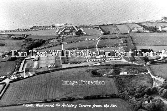 DE 114 - Westward Ho Holiday Camp, Aeril Air View, Devon