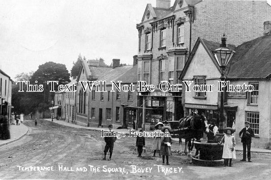 DE 1144 - The Square, Bovey Tracey, Devon c1907