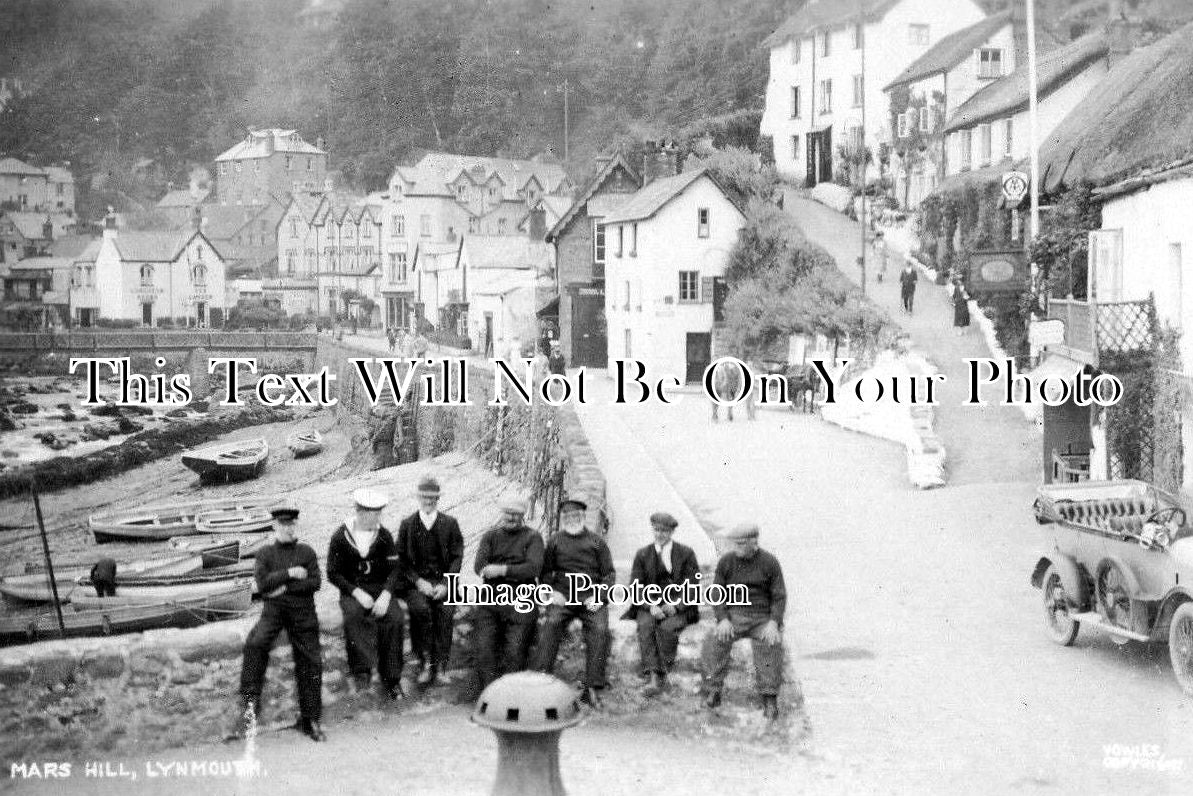 DE 1188 - The Mars Hill, Lynmouth, Devon c1929