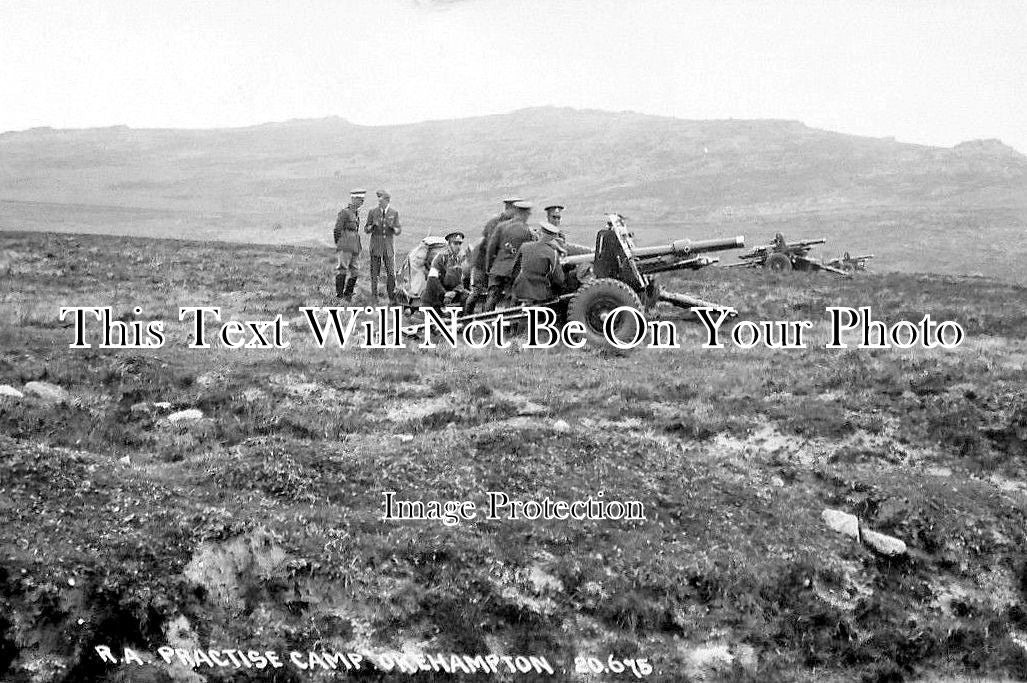 DE 1215 - Royal Artillery Practise Ground, Okehampton, Devon c1939