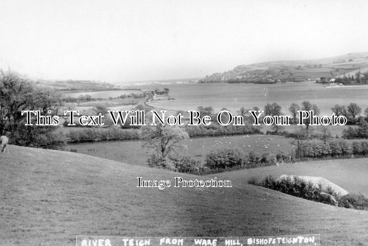DE 1225 - River Teign From Ware Hill, Bishopsteignton, Devon