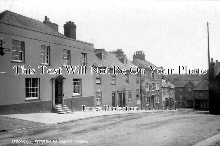 DE 1234 - Cornhill, Ottery St Mary, Devon c1916