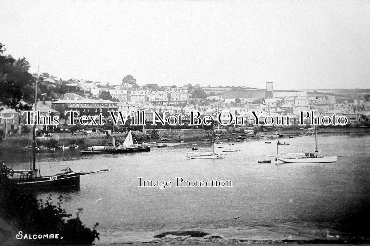 DE 1254 - Salcombe, Devon c1912