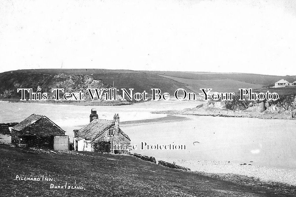 DE 1257 - Pilchard Inn, Burgh Island, Devon c1913