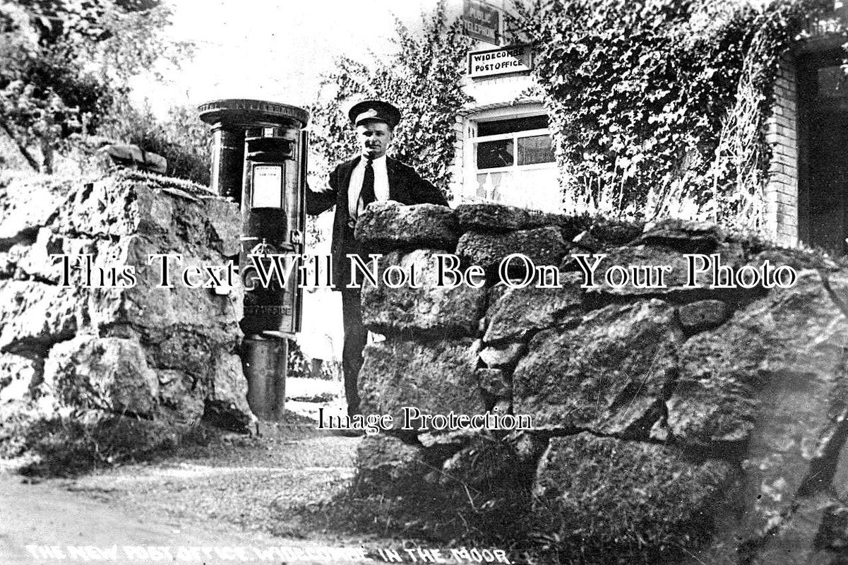 DE 1273 - The New Post Office, Widecombe In The Moor, Dartmoor, Devon