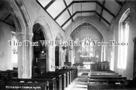 DE 1288 - Interior Of Peter Tavy Church, Devon
