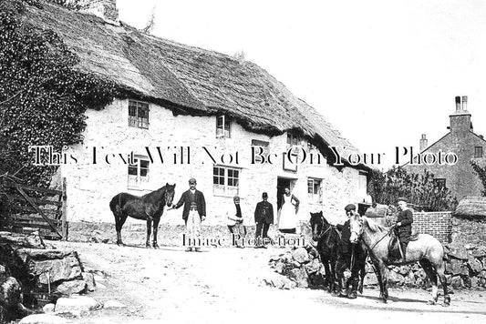 DE 1385 - Tavistock Inn, Poundsgate, Dartmoor, Devon c1909