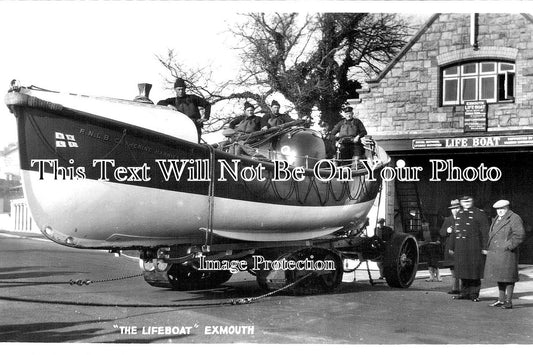 DE 1388 - The Lifeboat, Exmouth, Devon