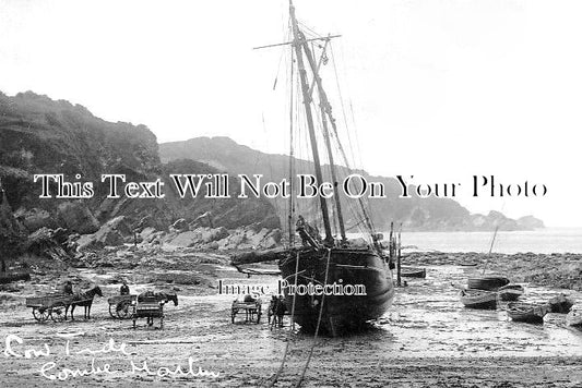 DE 1424 - Combe Martin At Low Tide, Devon