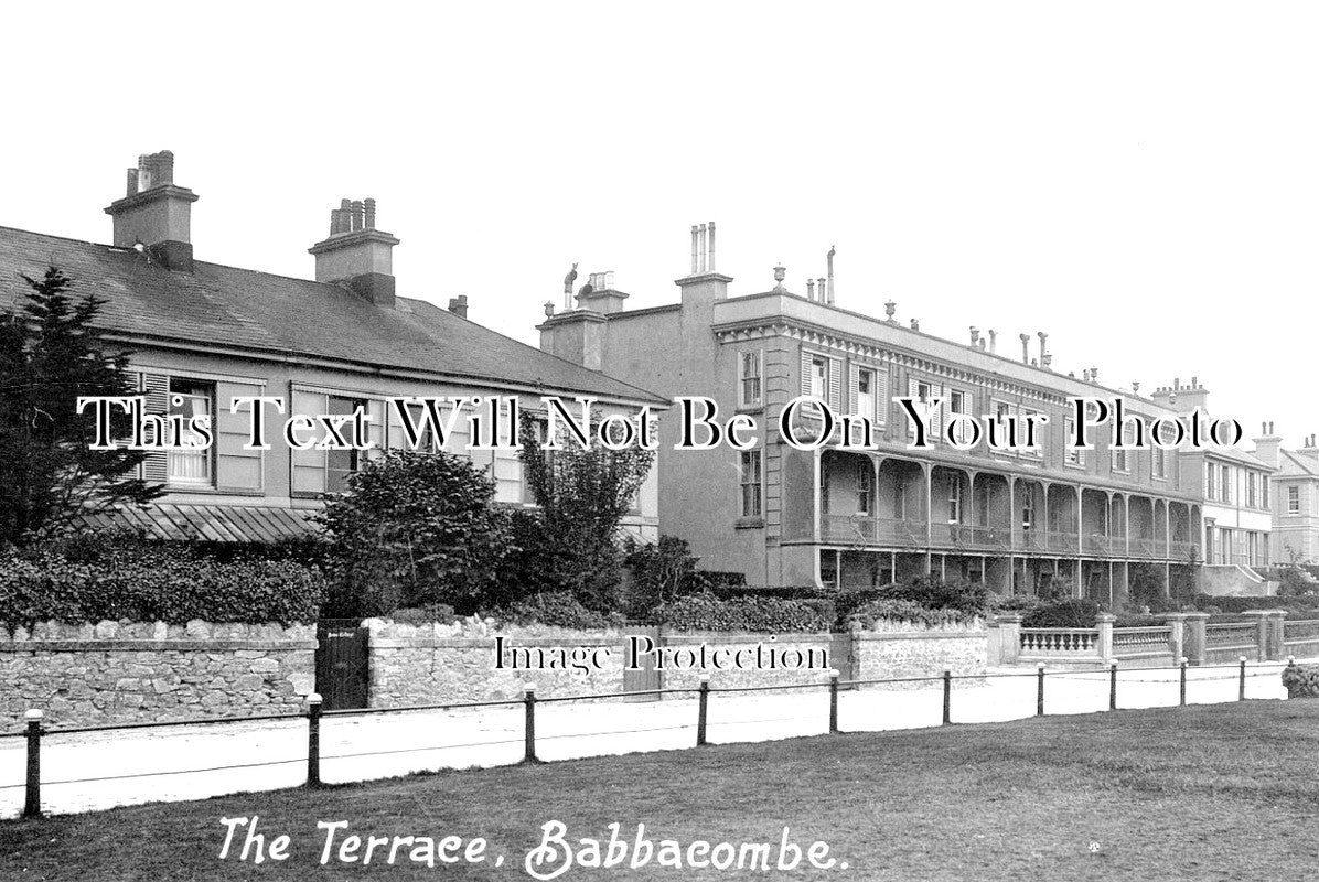 DE 1431 - The Terrace, Babbacombe, Devon c1910