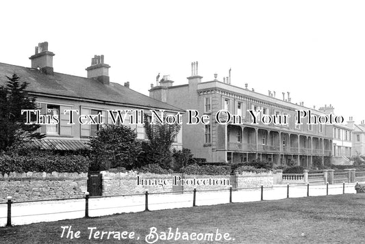 DE 1431 - The Terrace, Babbacombe, Devon c1910