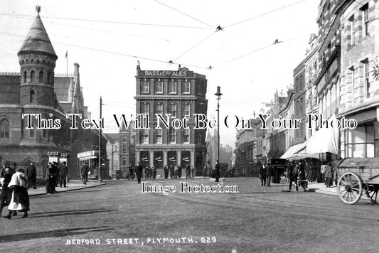 DE 1471 - Bedford Street, Plymouth, Devon c1908
