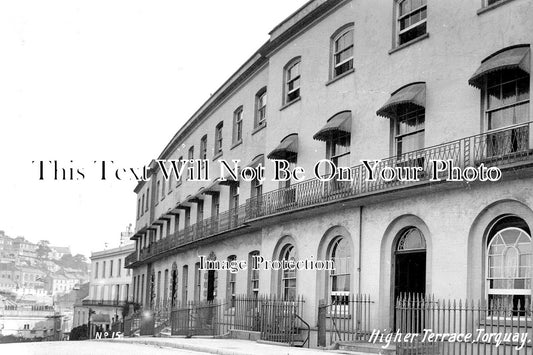 DE 1489 - Higher Terrace, Torquay, Devon c1910