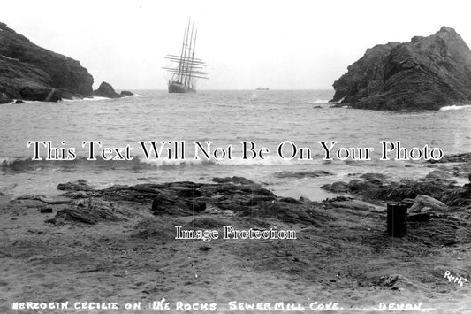 DE 1497 - Sewermill Cove Shipwreck, Herzogin Cecilie, Devon