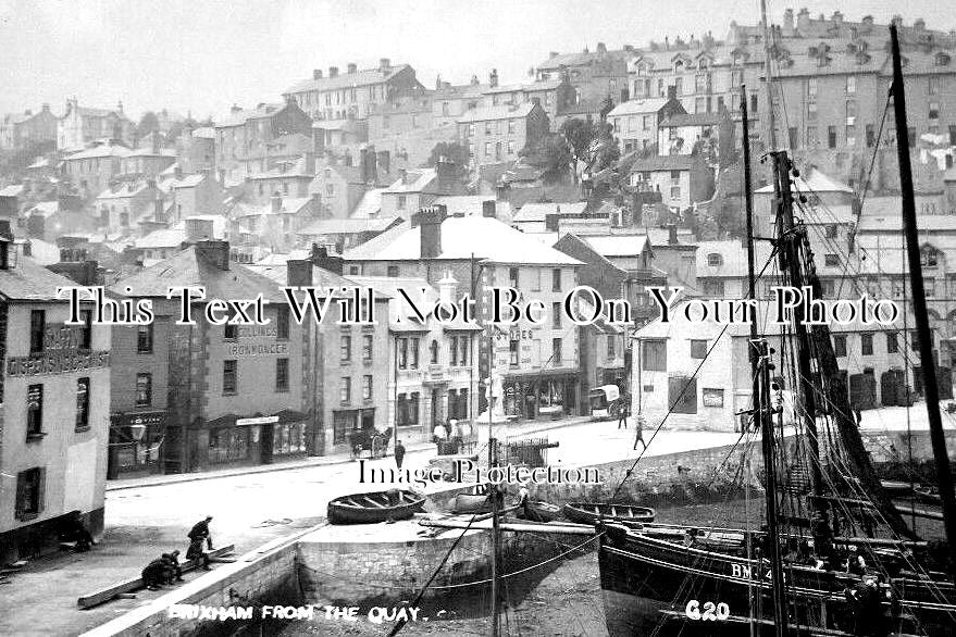 DE 1563 - Brixham From The Quay, Devon