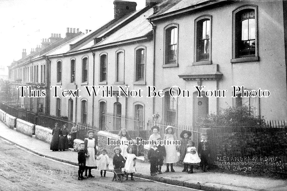 DE 1568 Alexandra Road, Ford, Plymouth, Devon c1906 JB Archive