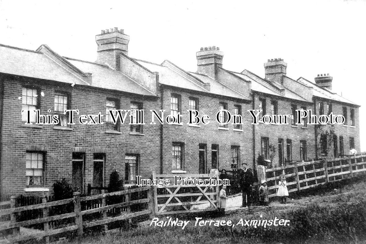 DE 1591 - Railway Terrace, Axminster, Devon c1911