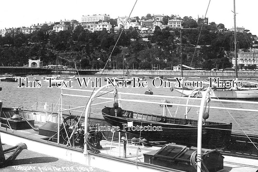 DE 1626 - Torquay From The Pier, Devon