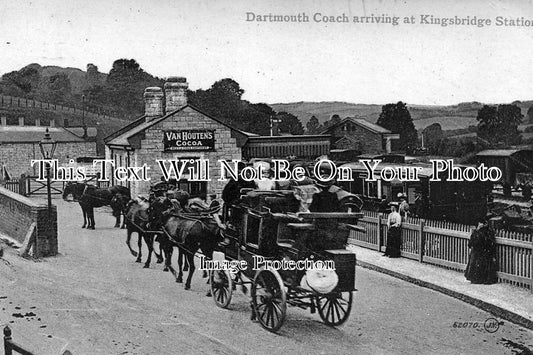 DE 163 - Kingsbridge Railway Station, Devon c1911