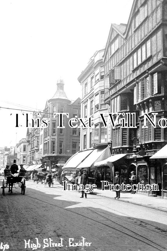 DE 1631 - High Street, Exeter, Devon