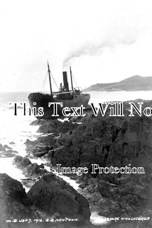DE 1634 - SS Newton Shipwreck, Woolacombe, Devon 1916