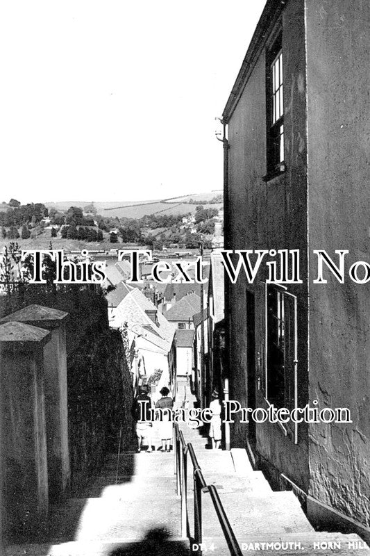 DE 1638 - Horn Hill, Dartmouth, Devon