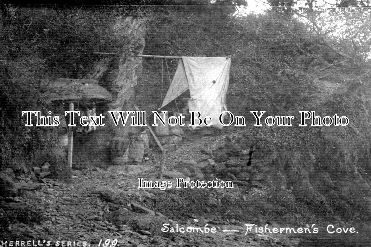 DE 1671 - Fishermens Cove, Salcombe, Devon