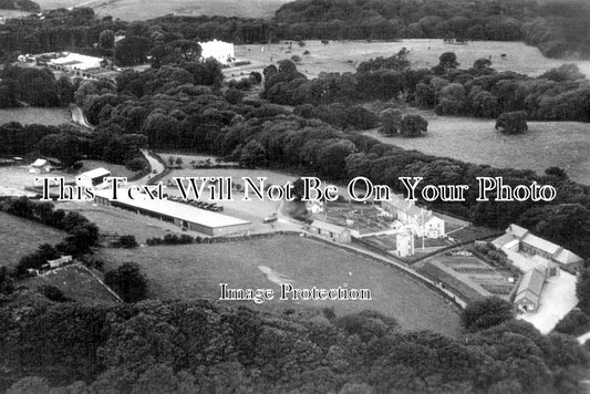 DE 1678 - Clovelly Motor Park From The Air, Devon