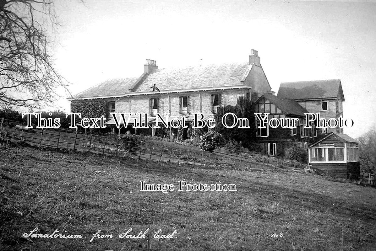 DE 1688 - The Sanatorium From South East Chagford, Devon c1914