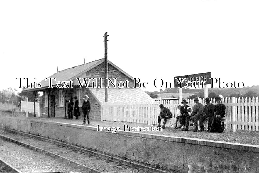 DE 1709 - Hatherleigh Railway Station, Devon c1925